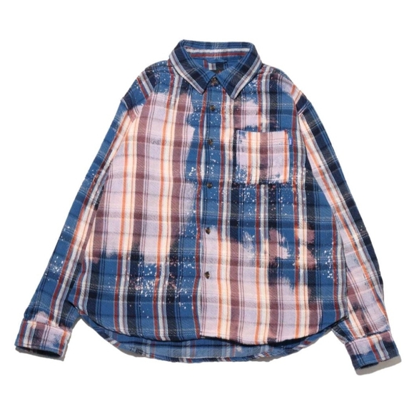 Nike JORDAN x Awake NY Flannel Shirt FQ5453-498 Men's Size Large New w/ Tags!